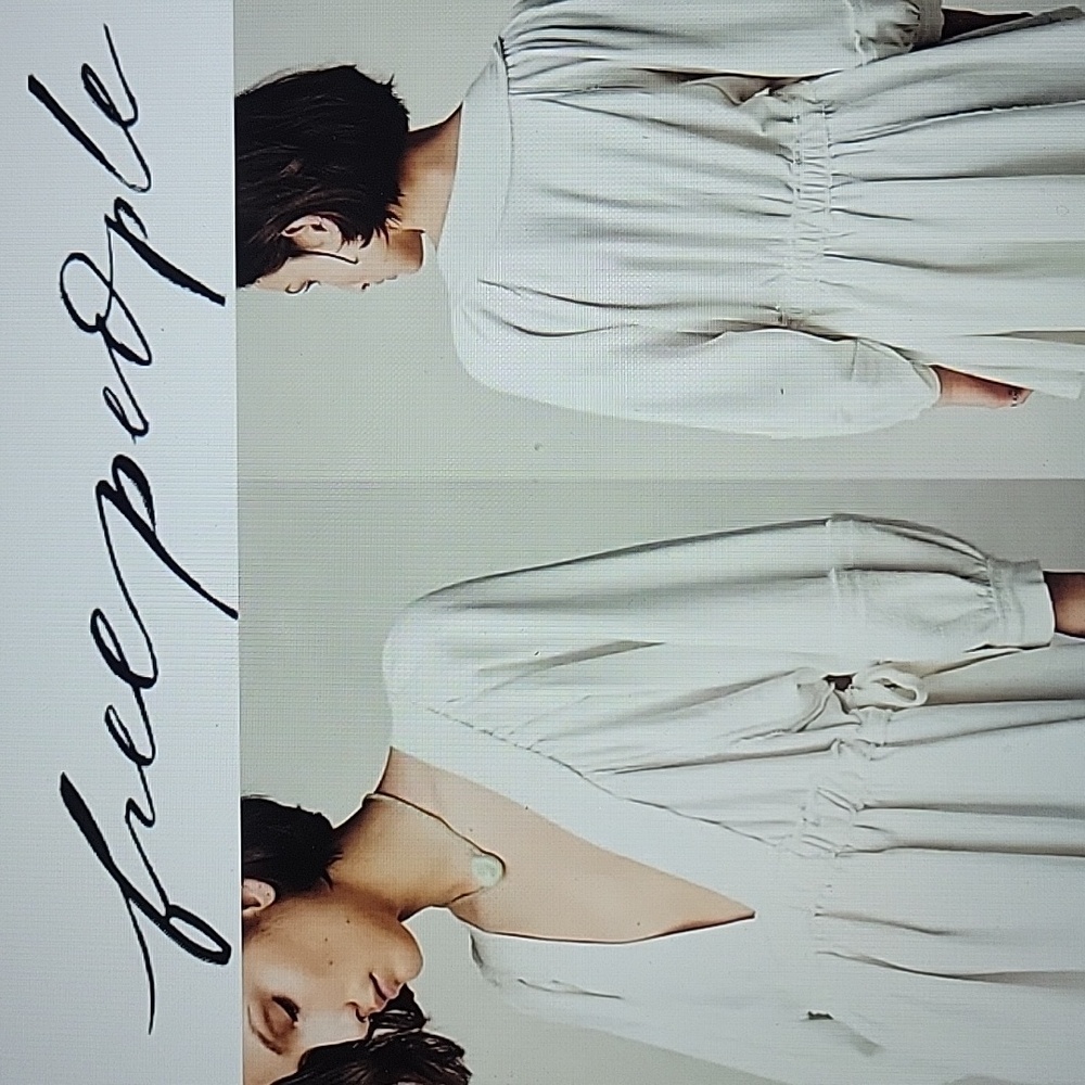 Free People NWOT FEELING CUTE SWEATSHIRT TUNIC Dress Sz M
